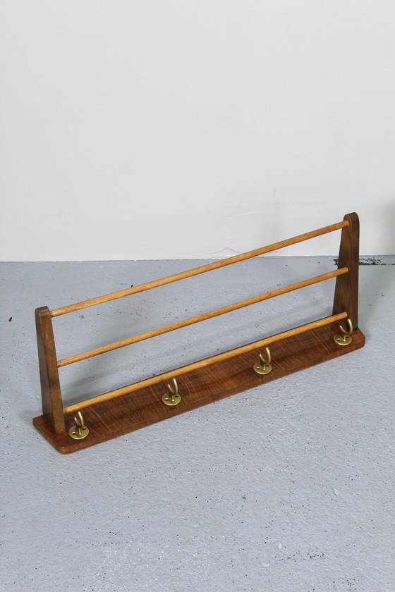 Image 1 of Porte-manteau vintage - Mid Century, Bois