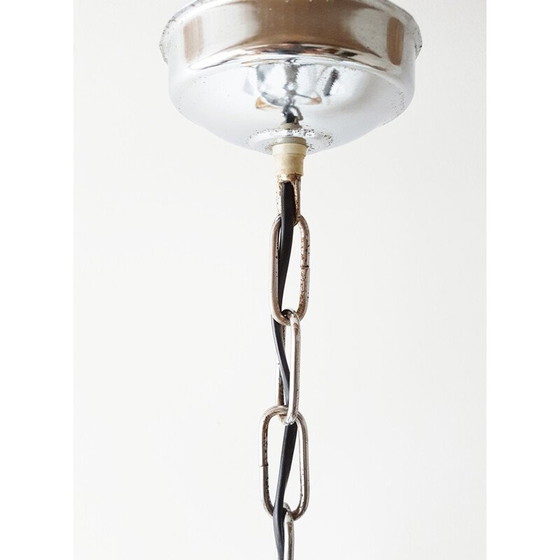 Image 1 of Lustre vintage en verre par Mazzega - 1970