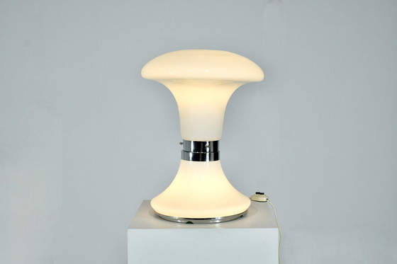 Image 1 of Lampe de table en verre de Murano - 1970S