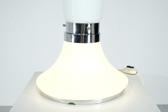 Image 1 of Lampe de table en verre de Murano - 1970S