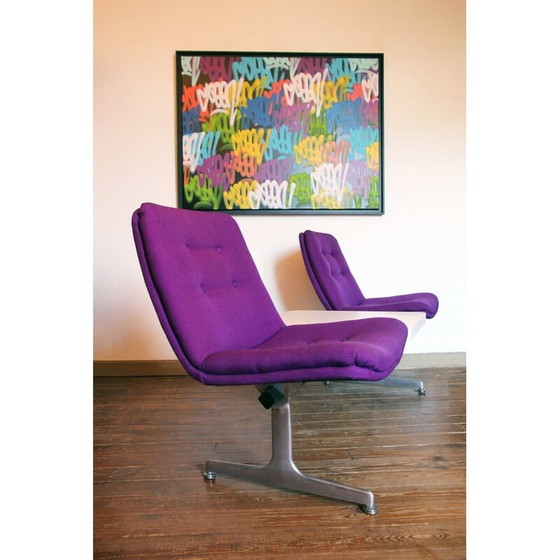 Image 1 of Banc de salle d'attente vintage par Geoffrey Harcourt pour Artifort, 1970