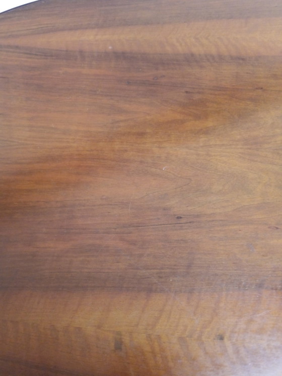 Image 1 of Table À Manger Ovale, En Noyer, Expozione Mobili Cantu, (La Permanente) Années 40