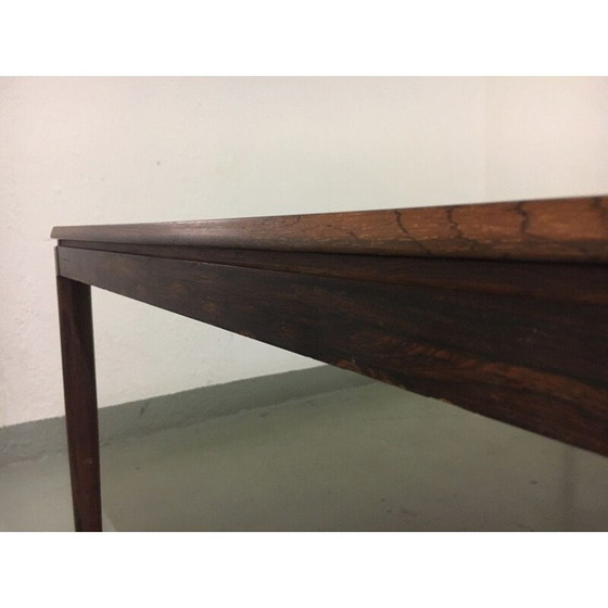 Image 1 of Table basse vintage en palissandre de Rio par Ole Wanscher, Danemark 1960