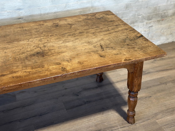 Image 1 of Authentique table de ferme