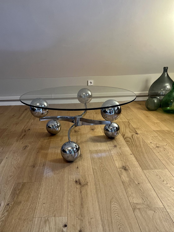 Image 1 of Table basse Sputnik de l'ère spatiale '60S