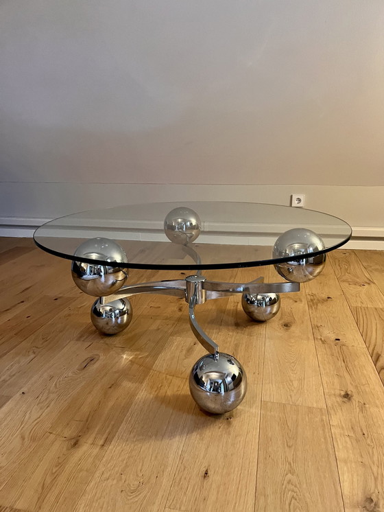 Image 1 of Table basse Sputnik de l'ère spatiale '60S