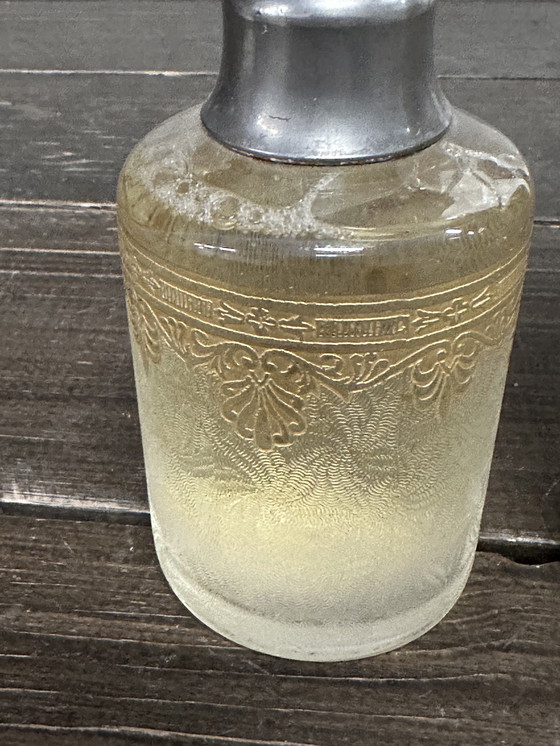 Image 1 of Garniture De Toilette - Flacon Et Vaporisateur Cristal Saint Louis - Période Art-Nouveau 