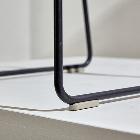 Image 1 of Tabourets de bar vintage en tissu et acier par Jasper Morrison pour Cappellini