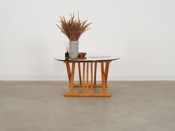 Image 1 of Table basse en hêtre, Design danois, 1990S, Designer : Andreas Hansen, Production : Haslev Møbelsnedkeri