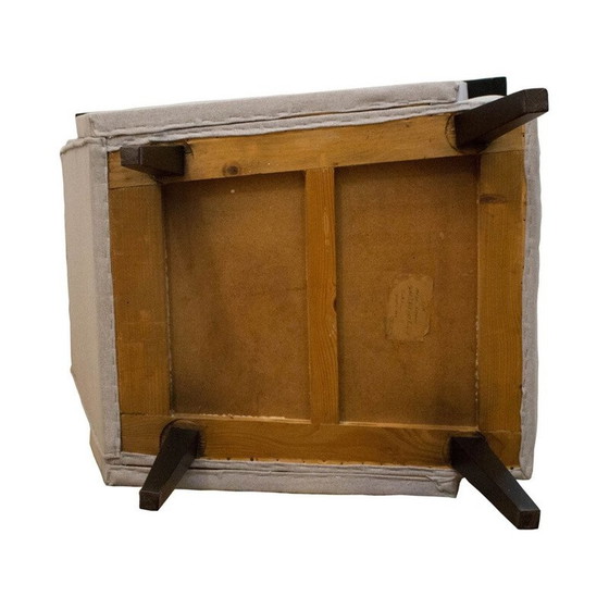 Image 1 of Paire de fauteuils en bois vintage, Belgique 1960