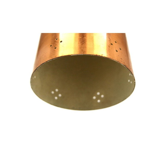 Image 1 of Lampe suspendue vintage en métal, Suède 1960