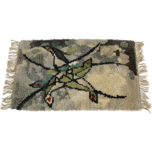 Tapis vintage danois en laine, 1970