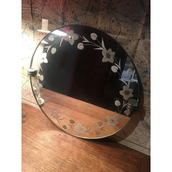 Image 1 of Miroir rond vintage
