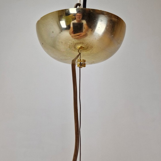 Image 1 of Lampe suspendue vintage en verre de Murano pour La Murrina, Italie 1980