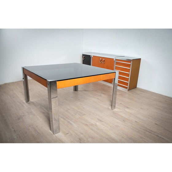 Image 1 of Table rectangulaire vintage par Guido Faleschini pour Mariani, Italie 1970