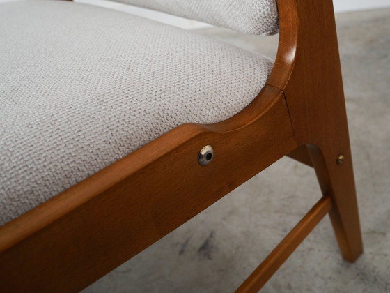 Image 1 of Fauteuil en hêtre, Design scandinave, 1960S, Designer : Arne Hovmand Olsen, Manufacture : A. R. Klingenberg & Son