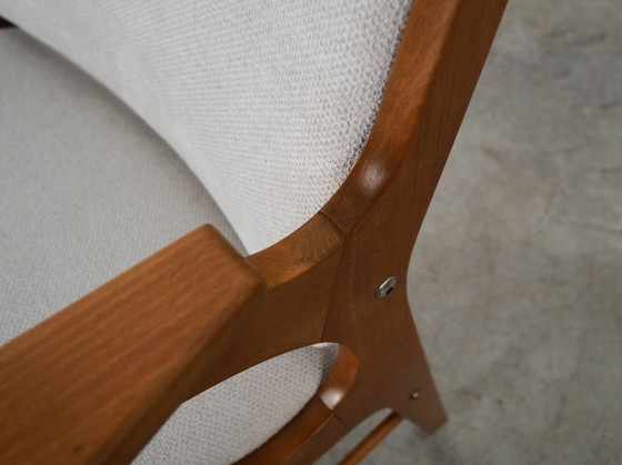 Image 1 of Fauteuil en hêtre, Design scandinave, 1960S, Designer : Arne Hovmand Olsen, Manufacture : A. R. Klingenberg & Son