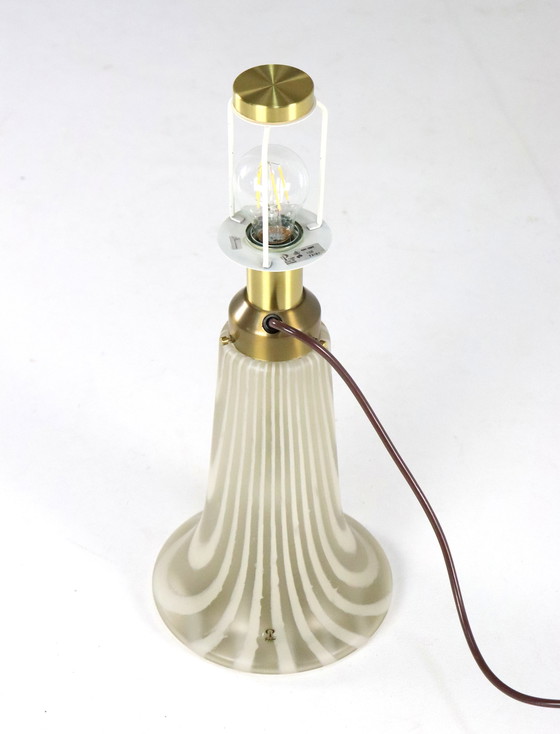 Image 1 of Peill & Putzler Lampe de table Xxl Verre Vintage