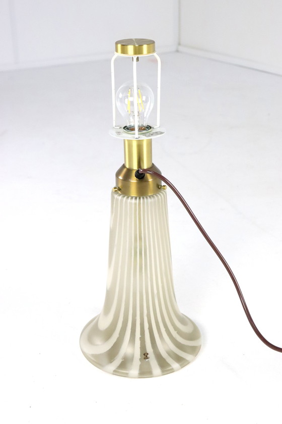 Image 1 of Peill & Putzler Lampe de table Xxl Verre Vintage