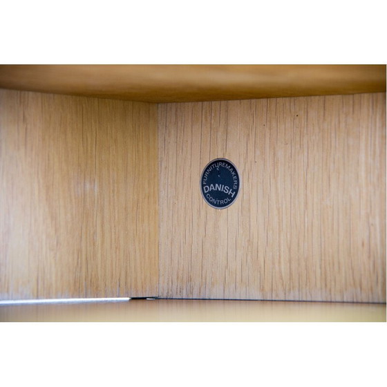 Image 1 of Bibliothèque vintage en chêne par Hans J. Wegner pour Ry Mobler, 1960