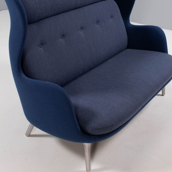 Image 1 of Canapé RO vintage bleu et gris par Jaime Hayon pour Fritz Hansen, Danemark