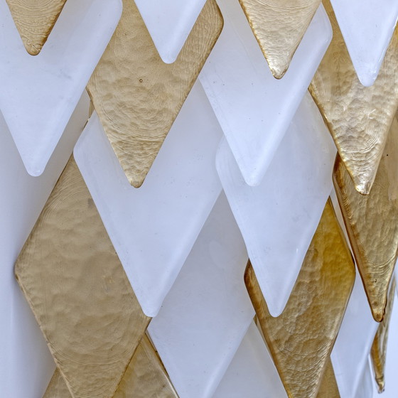 Image 1 of 2 appliques en verre vintage