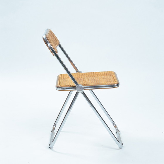 Image 1 of Giancarlo Piretti Anonima Castelli Plia Chaises pliantes, sangles, 8, Italie, 1967