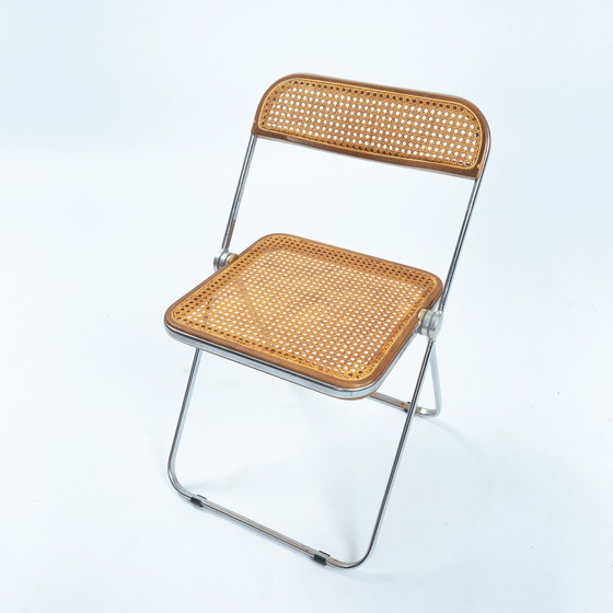 Image 1 of Giancarlo Piretti Anonima Castelli Plia Chaises pliantes, sangles, 8, Italie, 1967