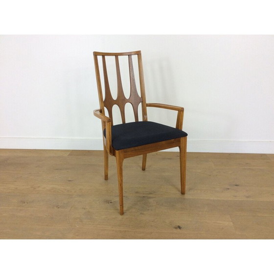 Image 1 of Ensemble de 6 chaises de salle à manger vintage Brasilia par Broyhill