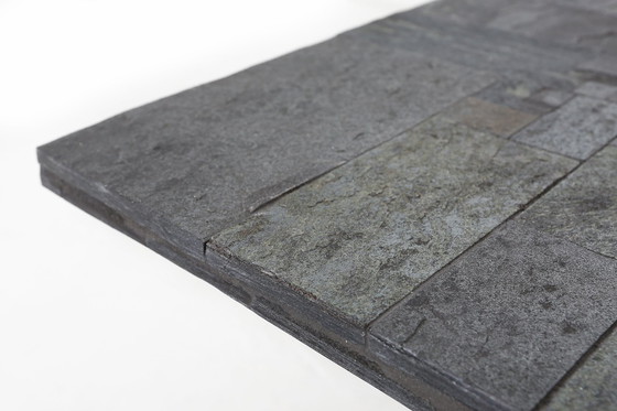 Image 1 of Table basse brésilienne brutaliste en pierre de Pia Manu, 1960