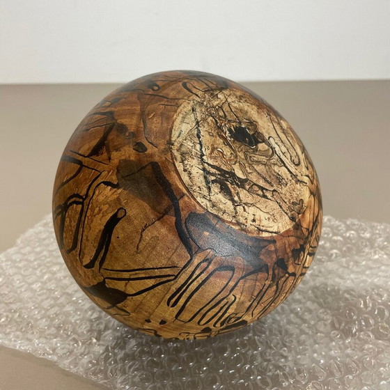 Image 1 of Vase abstrait vintage en céramique de Gerhard Liebenthron, Allemagne, années 1970