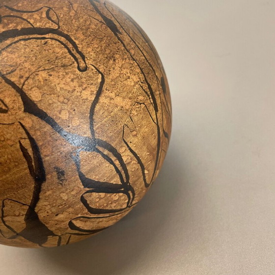 Image 1 of Vase abstrait vintage en céramique de Gerhard Liebenthron, Allemagne, années 1970