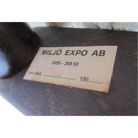 Image 1 of Ensemble de 4 fauteuils vintage par Bror Boije pour Dux Miljo Expo, Suède 1980