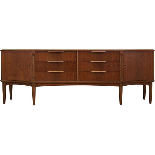 Buffet vintage en noyer, Danemark 1960
