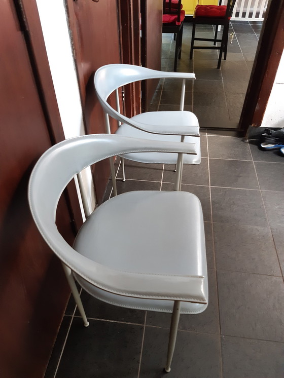 Image 1 of 2x Fasem P40 Chairs