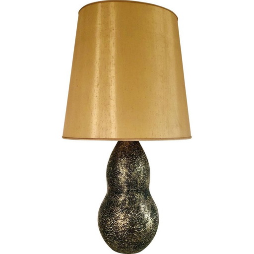 Lampe de salon vintage par Ugo Zaccagnini, Italie 1960