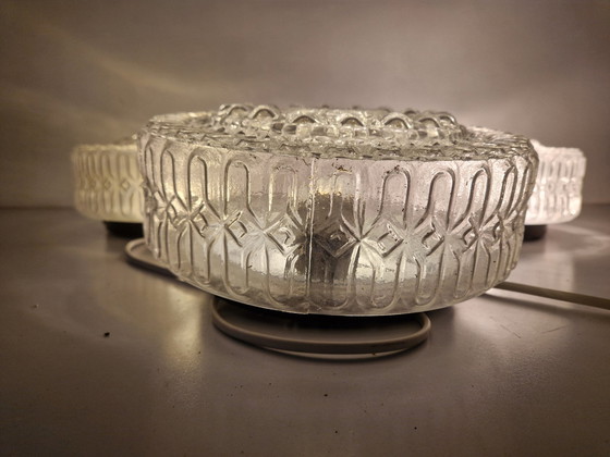 Image 1 of 3 Plafonniers ou appliques en verre Mid Century