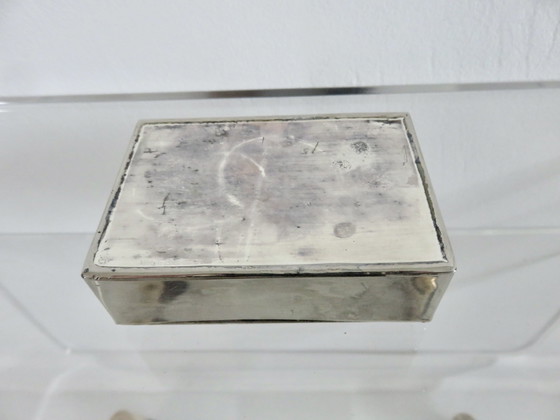 Image 1 of Boite À Cigarettes Maria Pergay, Décor Bambou, France, 1970