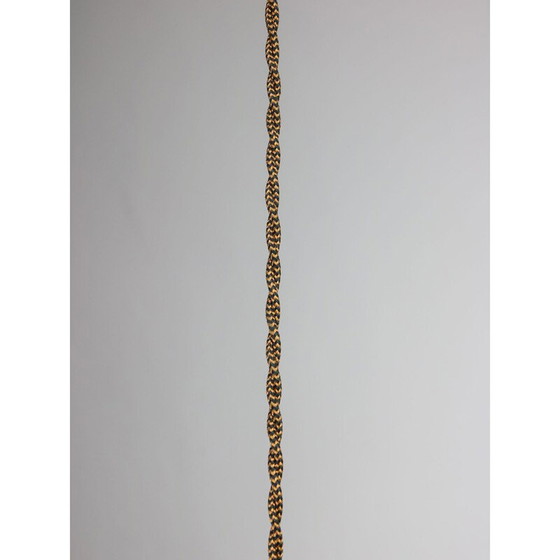 Image 1 of Lampe suspendue vintage en laiton, Italie