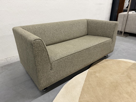 Image 1 of Gelderland 4800 Canapé 2 places Salone tissu vert