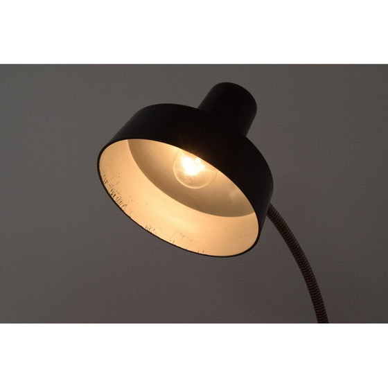 Image 1 of Lampe de table vintage en bakélite et chrome, Tchécoslovaquie 1950