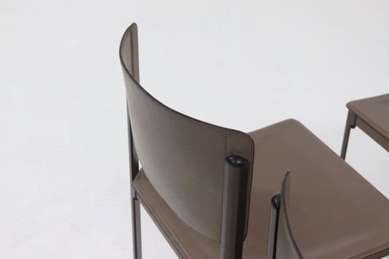 Image 1 of 4 X Chaises de salle à manger vintage Matteo Grassi Italie