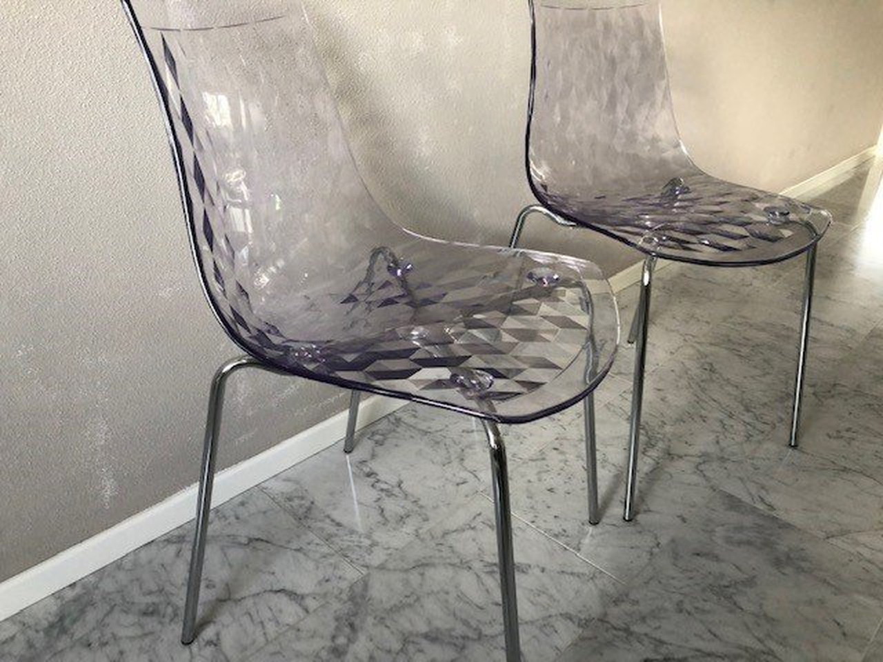 Calligaris Ice Chairs (Set Of 2) | €169 | Whoppah