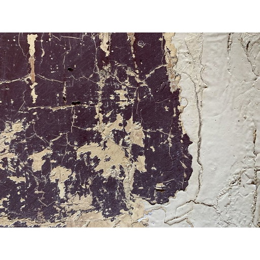 Buffet vintage à pieds d'éléphant en bois