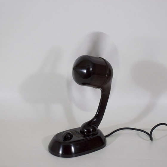 Image 1 of Ventilateur vintage en bakélite par W.O. Langille pour la machine à coudre Singer, USA 1930