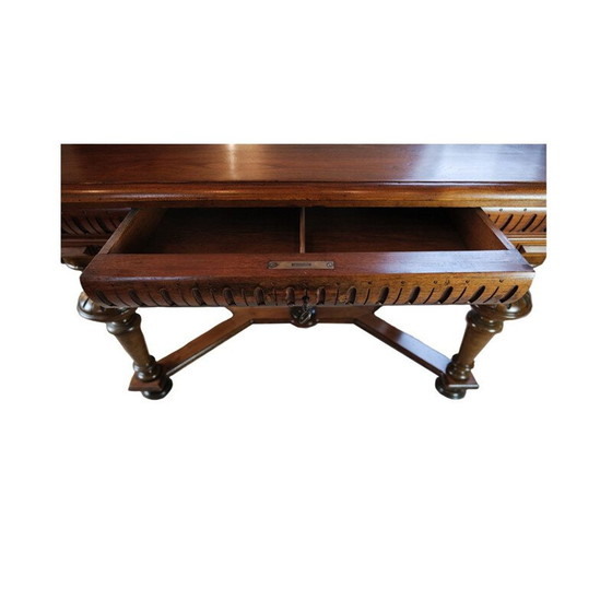 Image 1 of Bureau vintage en noyer, Danemark 1880s