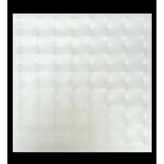 Image 1 of Peinture vintage "White Tension" par Elio Spilotros, 2015