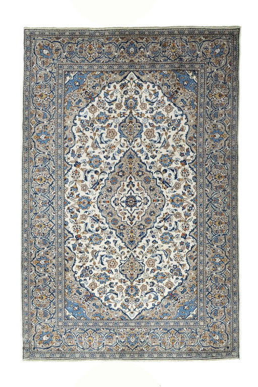 Tapis d'Orient Keshan liège noué à la main - 303 X 200 cm