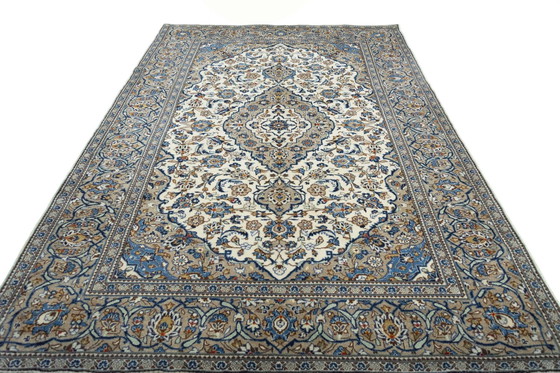 Image 1 of Tapis d'Orient Keshan liège noué à la main - 303 X 200 cm