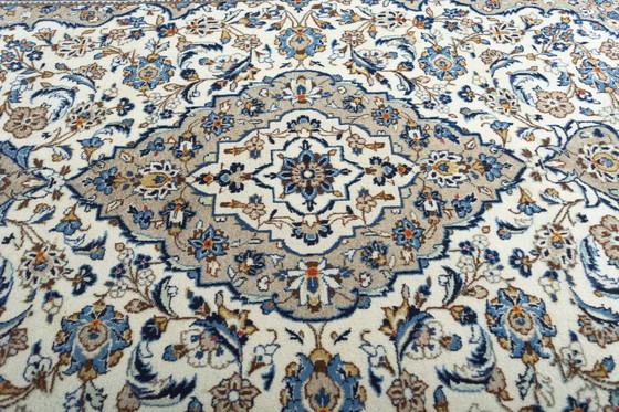 Image 1 of Tapis d'Orient Keshan liège noué à la main - 303 X 200 cm
